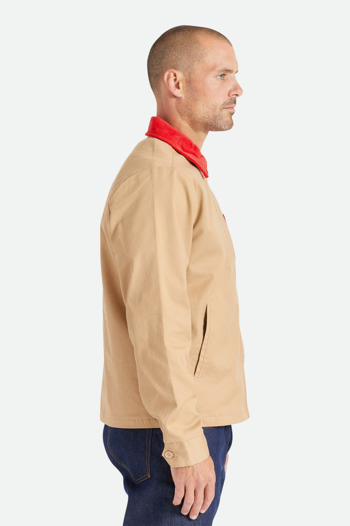 Brixton Utopia Men's Jacket - Mojave/Mars Red