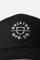 Unisex Crest Crossover MP Mesh Cap - Black - Additional Laydown 1