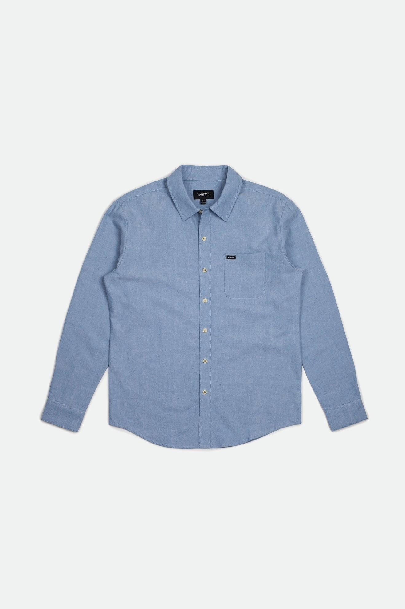 Charter Oxford L/S Woven - Light Blue Chambray