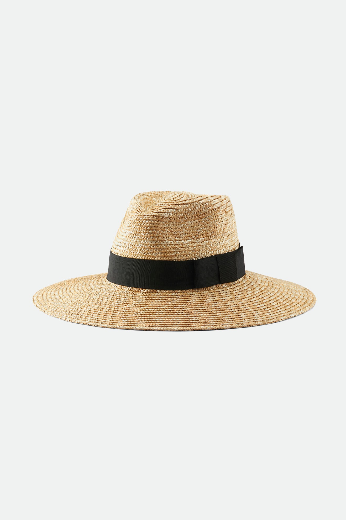 Women's Joanna Wide-Brim Straw Fedora Hat - Honey – Brixton Canada
