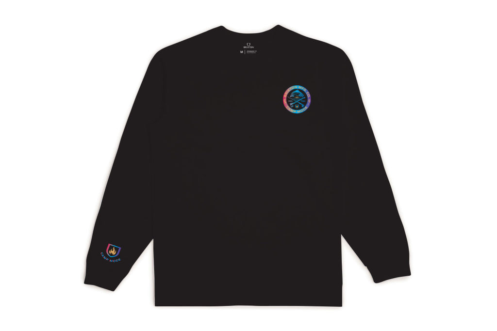 Brixton Highlands L/S Standard Tee - Black