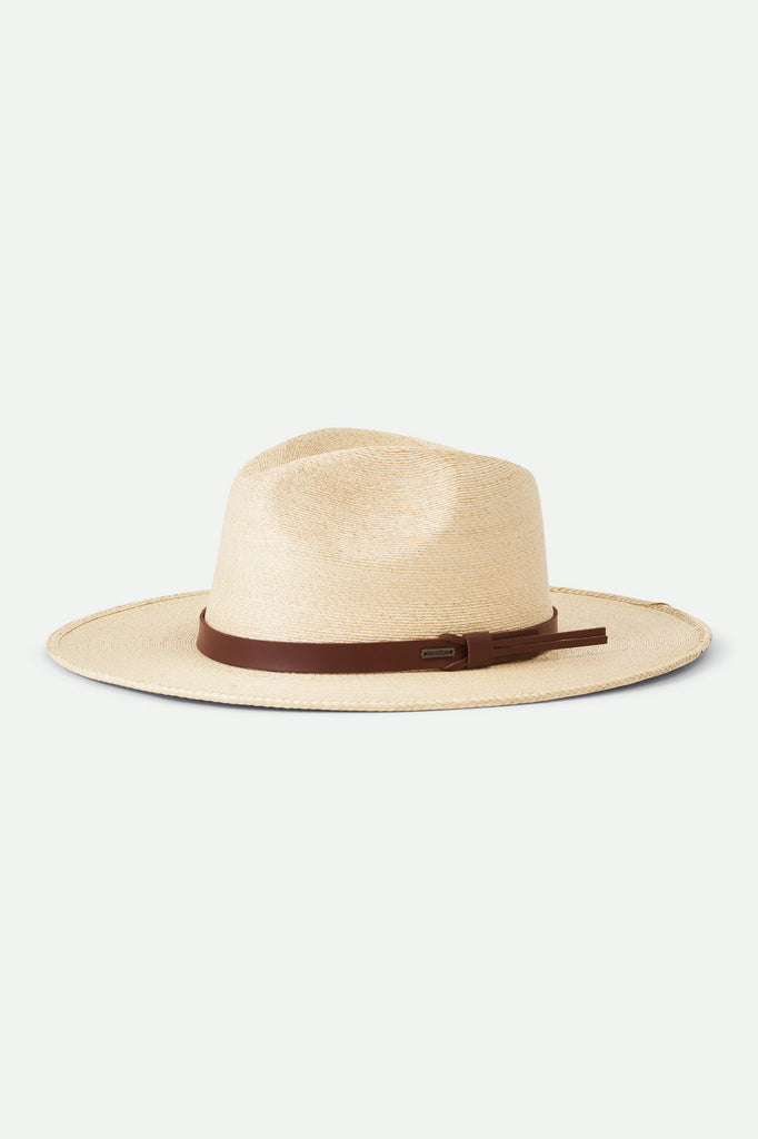 Brixton Field Proper Straw Hat - Natural