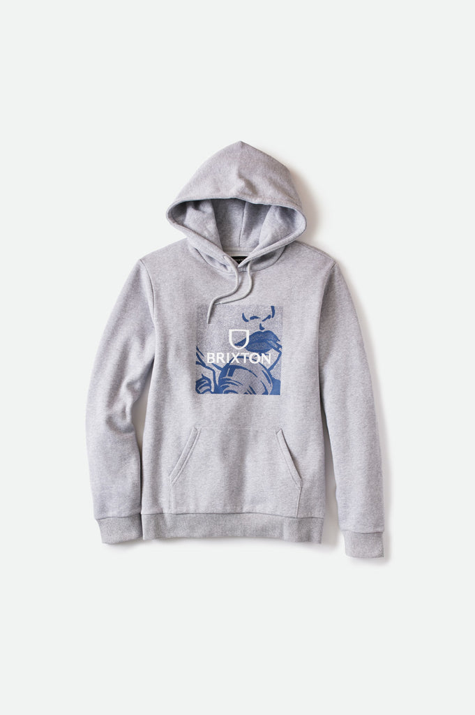 Brixton Alpha Square Art Hood - Heather Grey