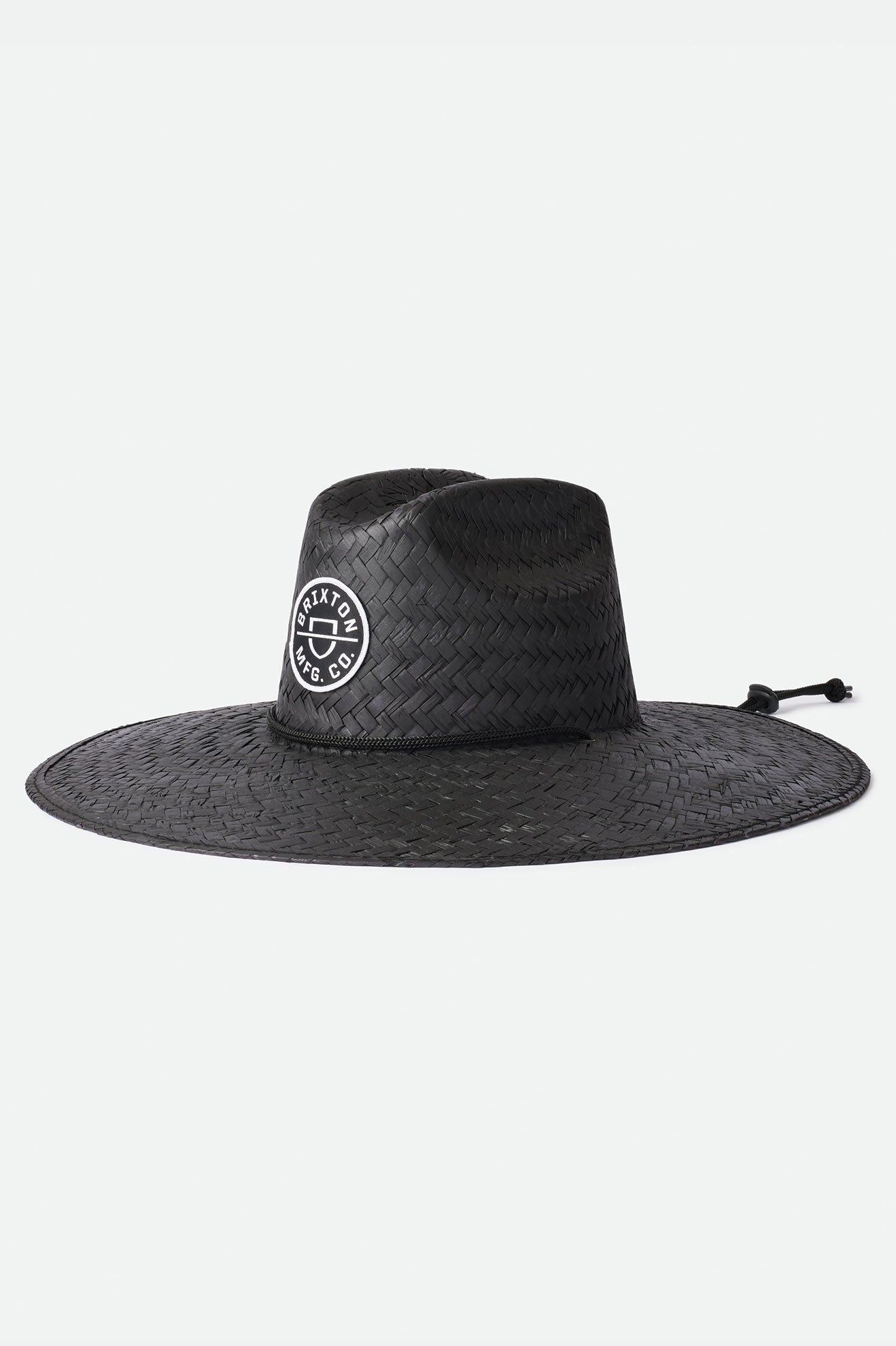 Crest Sun Hat - Black